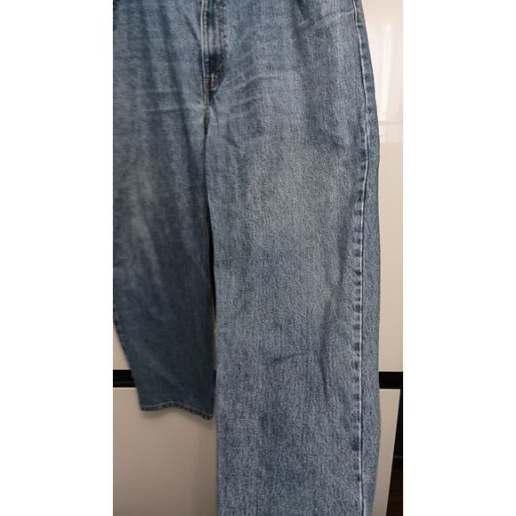 Rare Tag Levis 550 Mens Jeans 42W x 30L Denim relaxed fit Distressed - Picture 6 of 9